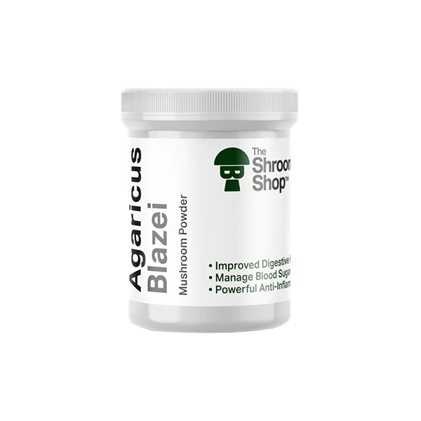 The Shroom Shop Agaricus Blazei 90000mg Powder | The Shroom Shop | Hall of Vape |  | Nootropics & Supplements