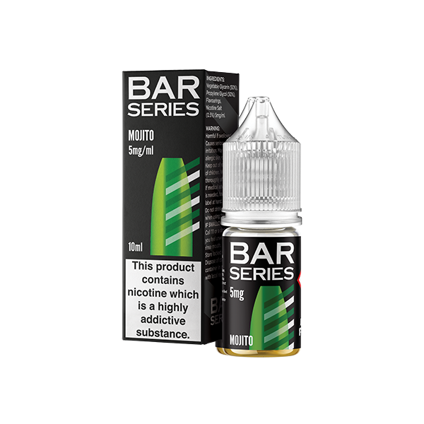 5mg Bar Series Nic Salts 10ml (50VG/50PG) | Bar Series | Hall of Vape |  | Vaping Products