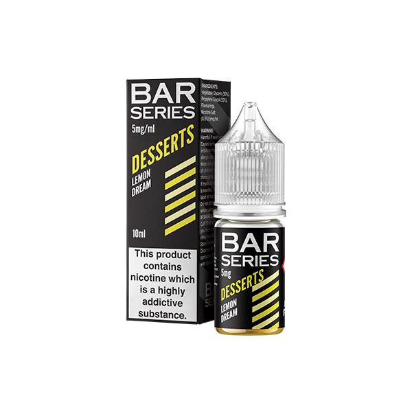 5mg Bar Series Desserts 10ml Nic Salts (50VG/50PG) | Bar Series | Hall of Vape |  | Vaping Products