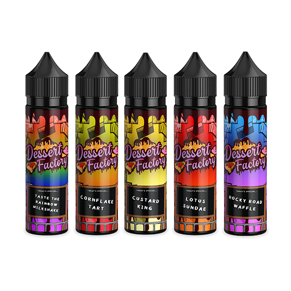 Dessert Factory 0mg Shortfill E-Liquid 50ml | Dessert King | Hall of Vape |  | Vaping Products