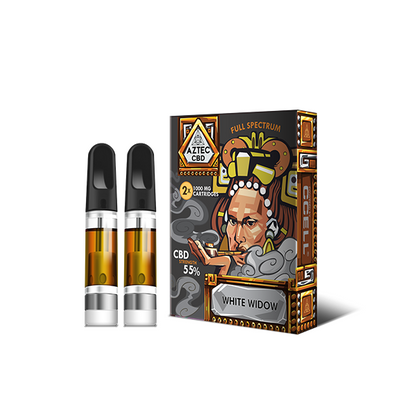 Aztec CBD 2 x 1000mg Cartridge Kit - 1ml | Aztec CBD | Hall of Vape |  | CBD Products