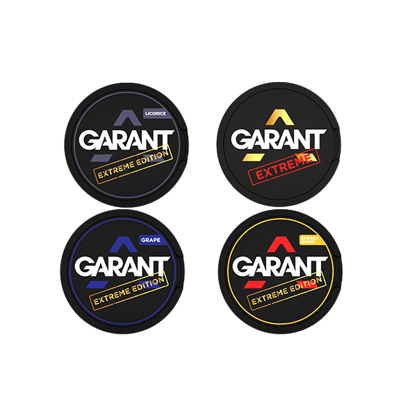 50mg Garant Extreme Nicotine Pouch - 20 Pouches | Garant | Hall of Vape |  | Smoking Products