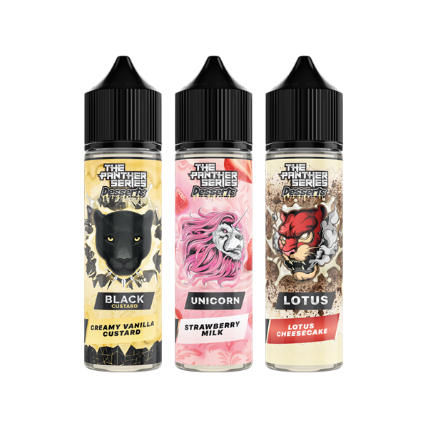 The Panther Series Desserts By Dr Vapes 50ml Shortfill 0mg (78VG/22PG) | Dr. Vapes | Hall of Vape |  | Vaping Products