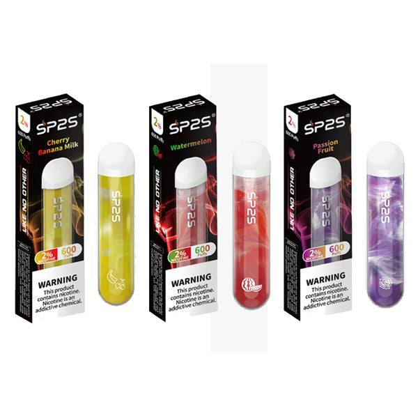 20mg SP2S Disposable Vape Device 600 Puffs (BUY 1 GET 1 FREE) | SP2S | Hall of Vape |  | Vaping Products