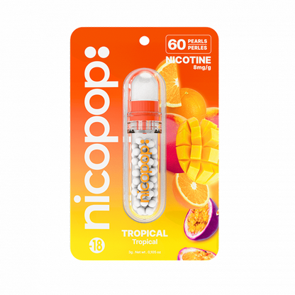 Nicopop 8mg Nicotine Pearls - 60 Pearls | Nicopop | Hall of Vape |  | Smoking Products