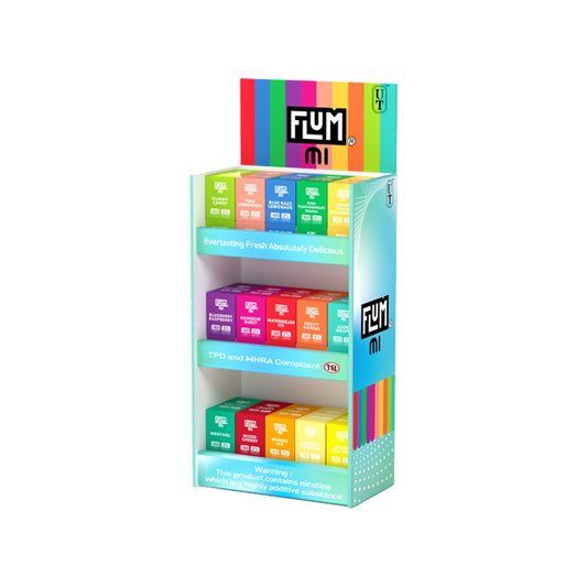 20mg Flum MI Disposable CDU Bundle + 150 Units Set | Flum | Hall of Vape |  | Vaping Products