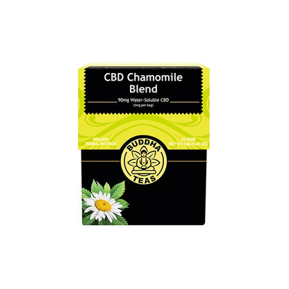 Buddha Teas 5mg CBD Tea Bags - Chamomile Blend | Buddha Teas | Hall of Vape |  | CBD Products