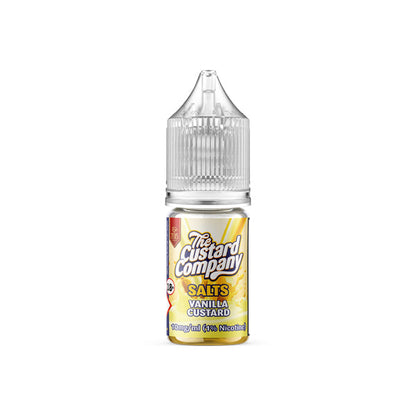 10mg The Custard Company Flavoured Nic Salt 10ml (50VG/50PG) | The Custard Company | Hall of Vape |  | Vaping Products