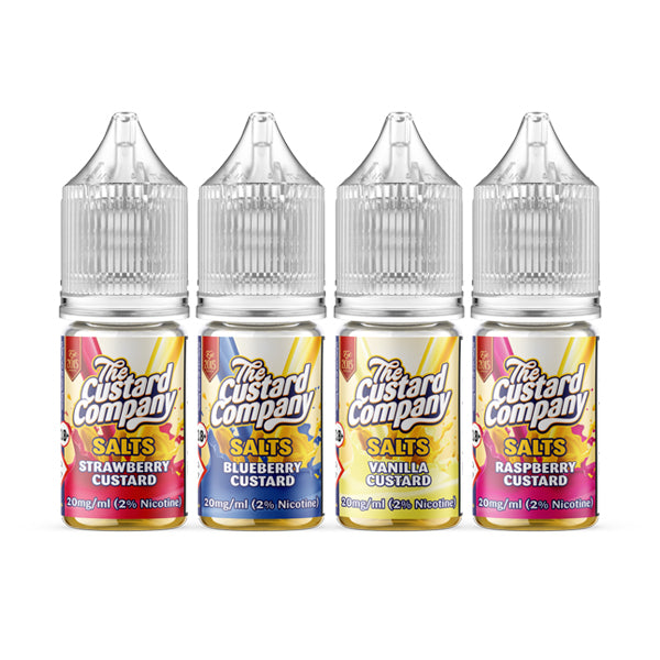 20mg The Custard Company Flavoured Nic Salt 10ml (50VG/50PG) | The Custard Company | Hall of Vape |  | Vaping Products