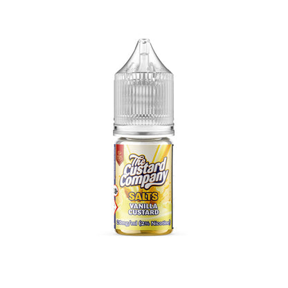 20mg The Custard Company Flavoured Nic Salt 10ml (50VG/50PG) | The Custard Company | Hall of Vape |  | Vaping Products