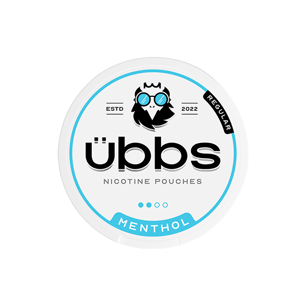 6mg Übbs Menthol Regular Strength Nicotine Pouches - 20 Pouches | Übbs | Hall of Vape |  | Smoking Products