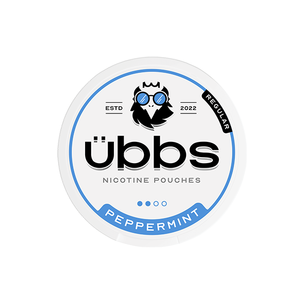 6mg Übbs Peppermint Regular Strength Nicotine Pouches - 20 Pouches | Übbs | Hall of Vape |  | Smoking Products