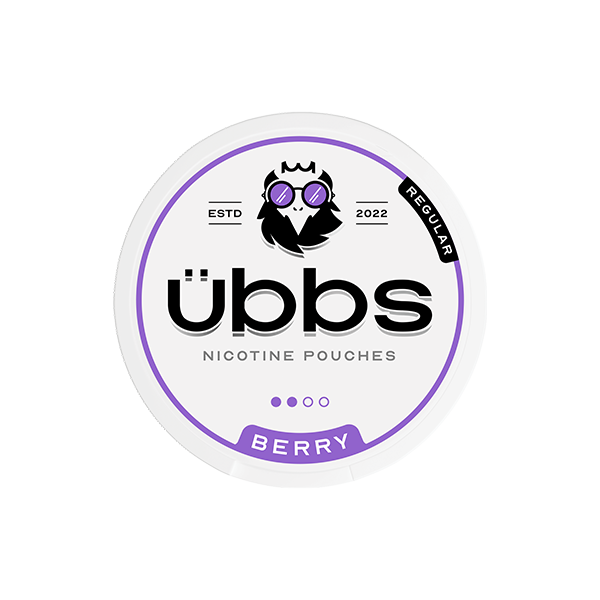 6mg Übbs Berry Regular Strength Nicotine Pouches - 20 Pouches | Übbs | Hall of Vape |  | Smoking Products