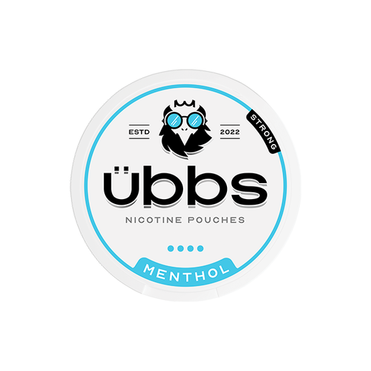 11mg Übbs Menthol Strong Nicotine Pouches - 20 Pouches | Übbs | Hall of Vape |  | Smoking Products