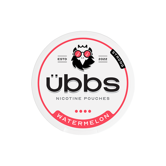 11mg Übbs Watermelon Strong Nicotine Pouches - 20 Pouches | Übbs | Hall of Vape |  | Smoking Products