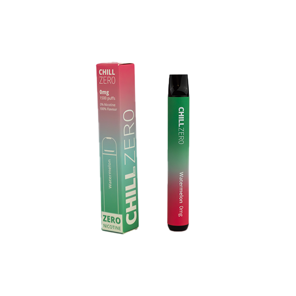 0mg Chill Zero Disposable Vape 1500 Puffs | Chill Zero | Hall of Vape |  | Vaping Products