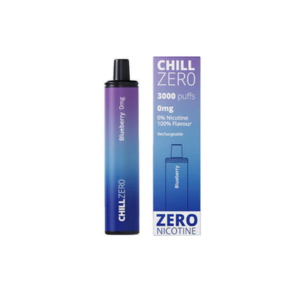 0mg Chill Zero Disposable Vape 3000 Puffs | Chill Zero | Hall of Vape |  | Vaping Products