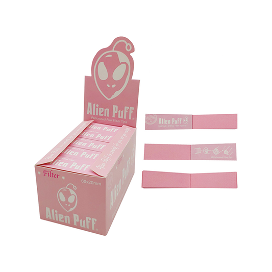 Alien Puff Pink Filter Tips 25 booklets (HP149) | Alien Puff | Hall of Vape |  | Smoking Products