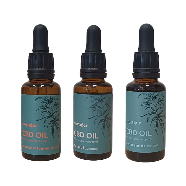 Voyager 2000mg CBD Oil 30ml | Voyager | Hall of Vape |  | CBD Products