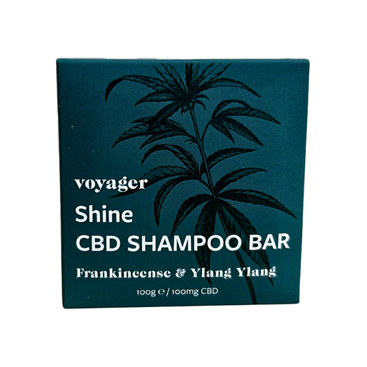 Voyager 100mg CBD Shine Shampoo Bar - 100g | Voyager | Hall of Vape |  | CBD Products