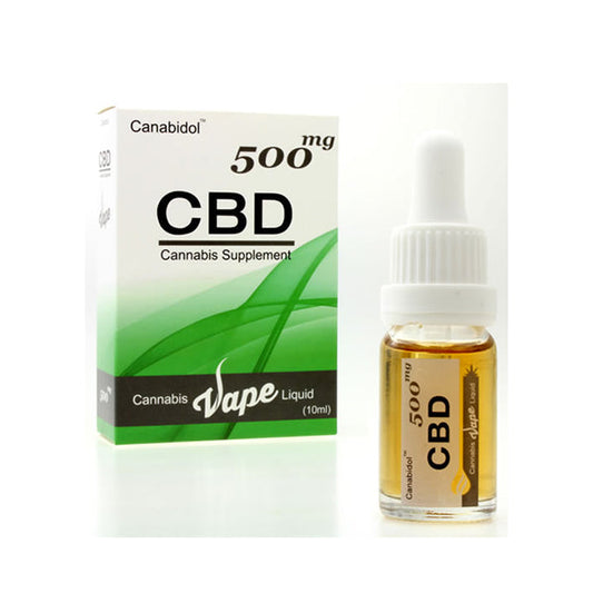 CBD by British Cannabis 500mg CBD Vape E-liquid 10ml | CBD By British Cannabis | Hall of Vape |  | CBD Products