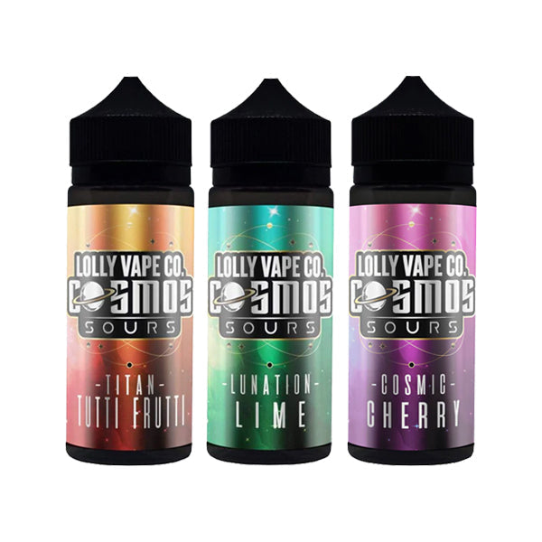 Lolly Vape Co Cosmos Sours 100ml Shortfill 0mg (80VG/20PG) | Lolly Vape Co | Hall of Vape |  | Vaping Products