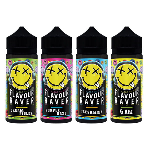 Flavour Raver 100ml Shortfill 0mg (80VG/20PG) | Flavour Raver | Hall of Vape |  | Vaping Products