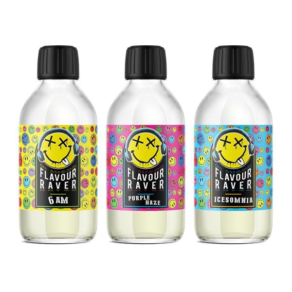 Flavour Raver 200ml Shortfill 0mg (80VG/20PG) | Flavour Raver | Hall of Vape |  | Vaping Products