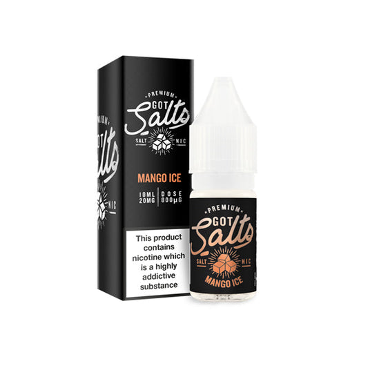 10mg Got Salts 10ml Nic Salts (50VG/50PG) | Got Salts | Hall of Vape |  | Vaping Products