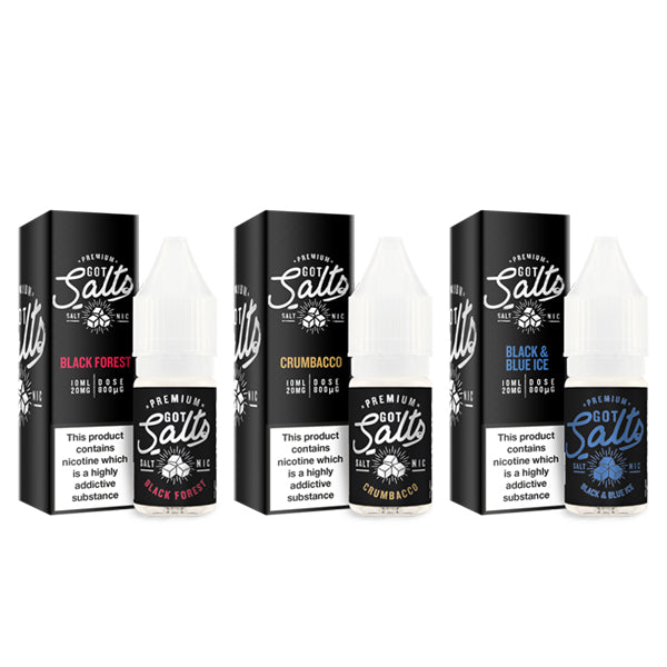 10mg Got Salts 10ml Nic Salts (50VG/50PG) | Got Salts | Hall of Vape |  | Vaping Products