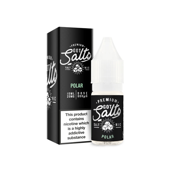 20mg Got Salts 10ml Nic Salts (50VG/50PG) | Got Salts | Hall of Vape |  | Vaping Products