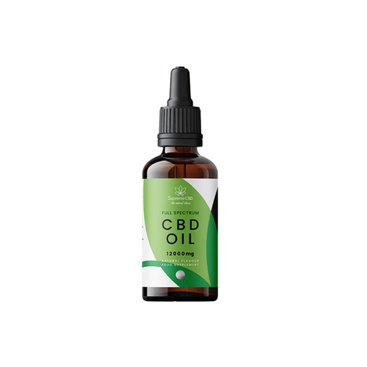 Supreme CBD 12000mg Full Spectrum CBD Tincture Oil - 100ml | Supreme CBD | Hall of Vape |  | CBD Products