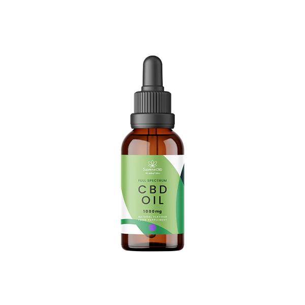 Supreme CBD 1000mg Full Spectrum CBD Tincture Oil - 30ml | Supreme CBD | Hall of Vape |  | CBD Products