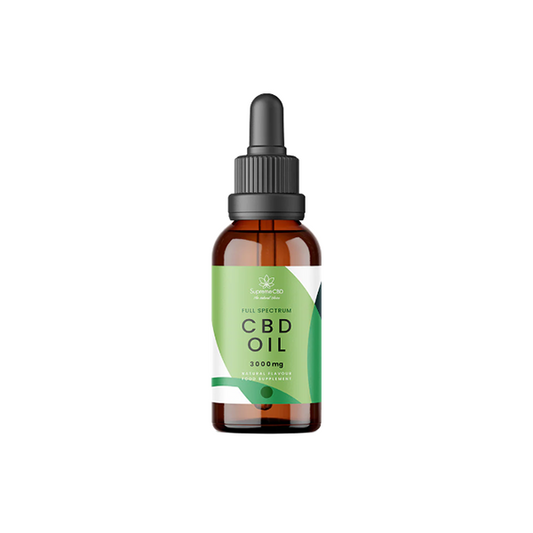 Supreme CBD 3000mg Full Spectrum CBD Tincture Oil - 30ml | Supreme CBD | Hall of Vape |  | CBD Products