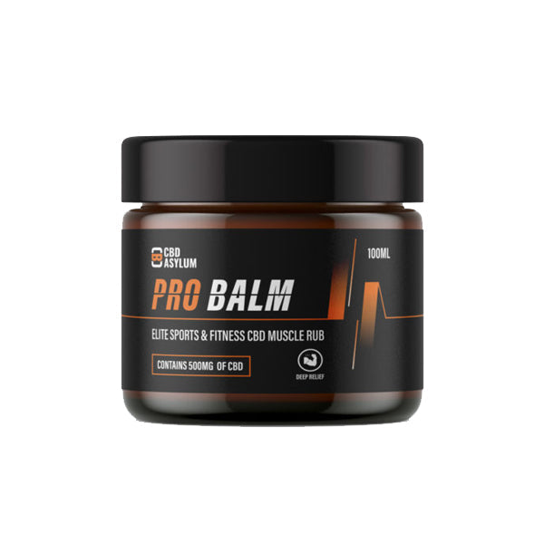 CBD Asylum 500mg CBD Pro Balm (BUY 1 GET 2 FREE) | CBD Asylum | Hall of Vape |  | CBD Products