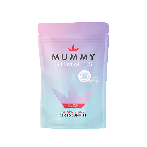 Canax 625mg CBD Mummy Gummies - Strawberry | Canax | Hall of Vape |  | CBD Products