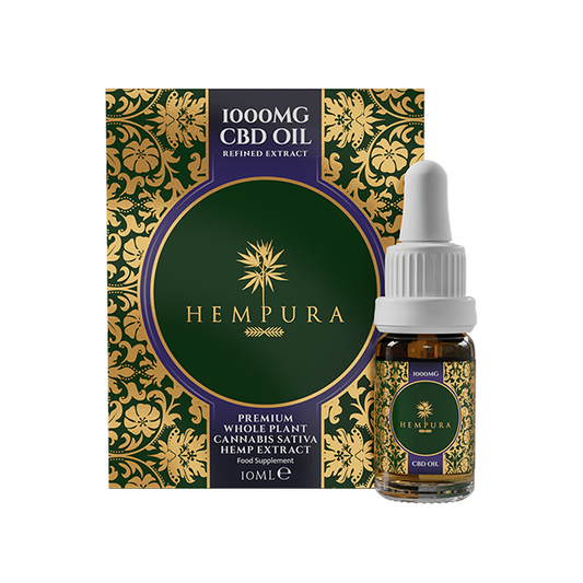 Hempura 1000mg CBD Broad Spectrum Oil Refined with terpenes - 10ml | Hempura | Hall of Vape |  | CBD Products