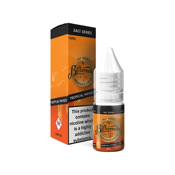 10mg Billionaire Juice Salt Series 10ml Nic Salts (50VG/50PG) | Billionaire Juice | Hall of Vape |  | Vaping Products