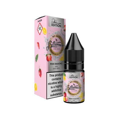 10mg Billionaire Juice Platinum Edition 10ml Nic Salts (50VG/50PG)