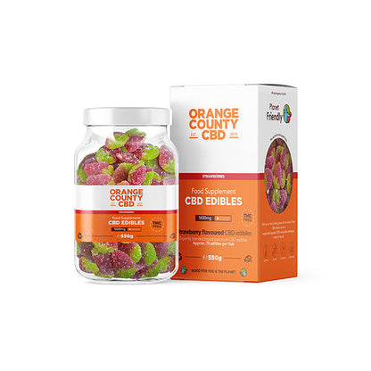 Orange County CBD 1600mg Gummies - Large Pack | Orange County | Hall of Vape |  | CBD Products