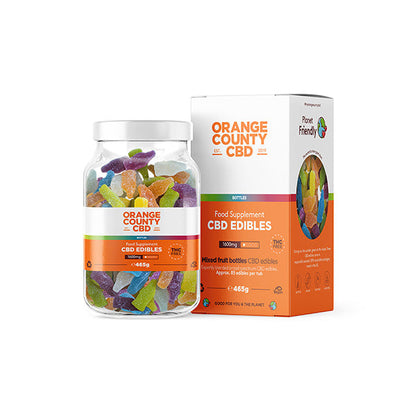 Orange County CBD 1600mg Gummies - Large Pack | Orange County | Hall of Vape |  | CBD Products