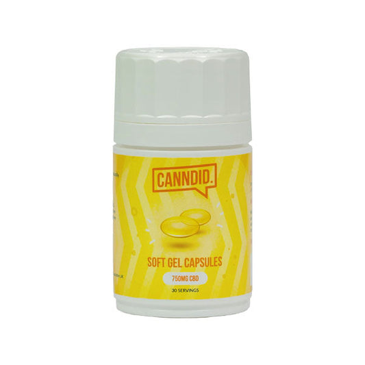 Canndid 750mg CBD Capsules - 30 Caps | Canndid | Hall of Vape |  | CBD Products