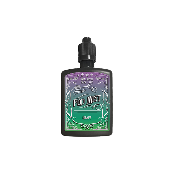 0mg Pod Mist Midfill 40ml Shortfill (50VG/50PG) | Pod Mist | Hall of Vape |  | Vaping Products