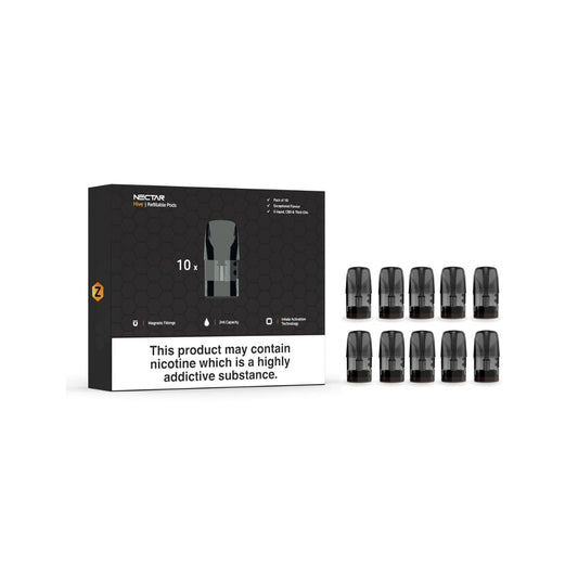 Nectar Hive Refillable Pods 2ml - 10pcs | Nectar | Hall of Vape |  | Vaping Products