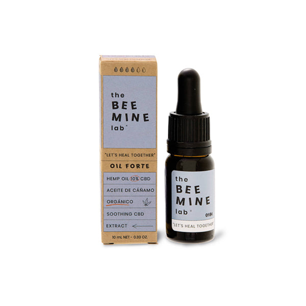 The Beemine Lab 10% 1000mg CBD Oil Forte+ 10ml | The Beemine Lab | Hall of Vape |  | CBD Products