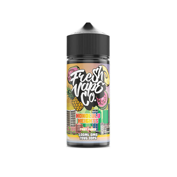 Fresh Vape Co 100ml Shortfill 0mg (70VG/30PG) | Fresh Vape Co | Hall of Vape |  | Vaping Products