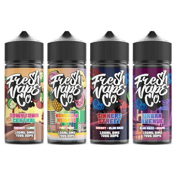 Fresh Vape Co 100ml Shortfill 0mg (70VG/30PG) | Fresh Vape Co | Hall of Vape |  | Vaping Products