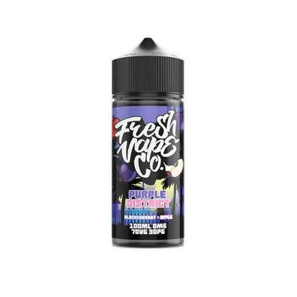 Fresh Vape Co 100ml Shortfill 0mg (70VG/30PG) | Fresh Vape Co | Hall of Vape |  | Vaping Products