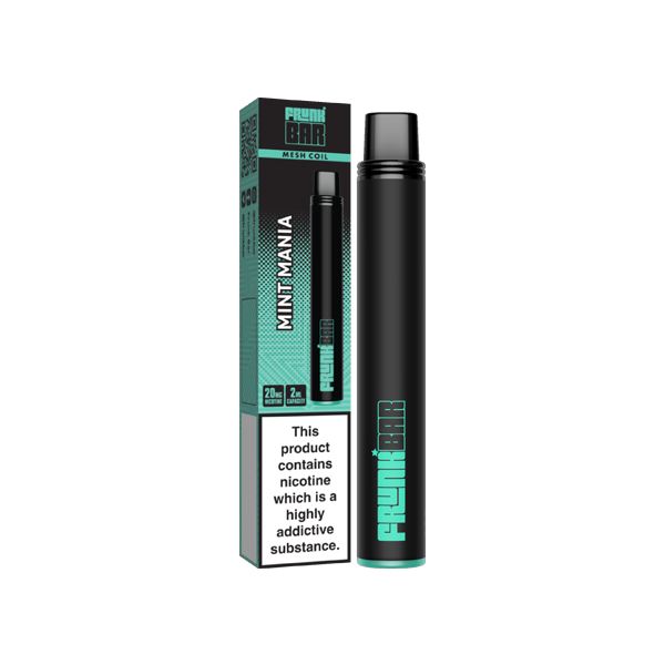 20mg Frunk Bar Mesh Disposable Vape Device 600 Puffs | Frunk Bar | Hall of Vape |  | Vaping Products