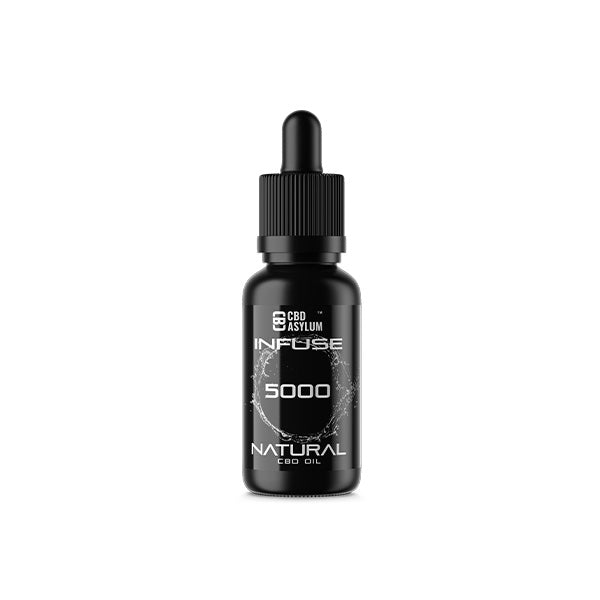 CBD Asylum Infuse 5000mg CBD Natural Oil - 30ml (BUY 1 GET 2 FREE) | CBD Asylum | Hall of Vape |  | CBD Products